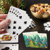 Jeu De Cartes Impression Cactus | Beaucoup De Cactus (In Situ)