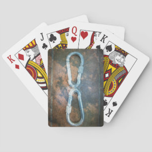 Jeu De Cartes Impression d'art Carabiners liés