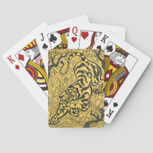 Jeu De Cartes Impression d'art nouveau vintage de Paul Ranson Ti