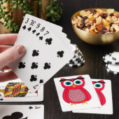 Jeu De Cartes Impression de photo de hibou (In Situ)