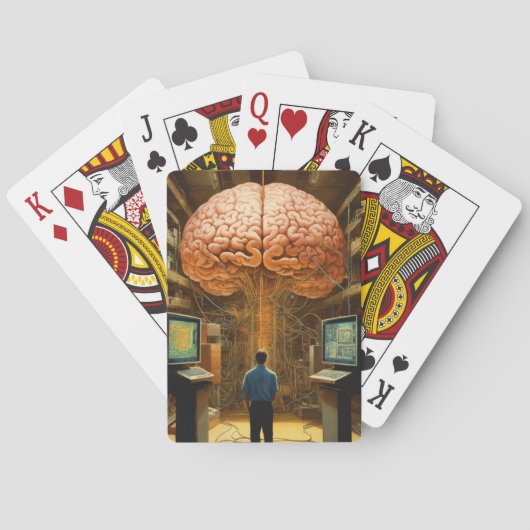 Jeu De Cartes impression Extraordinaire du gros cerveau (dos)
