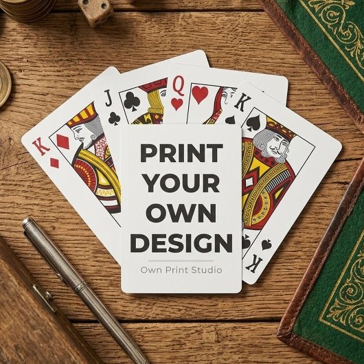 Jeu De Cartes Impression personnalisée | Impression de mes propr