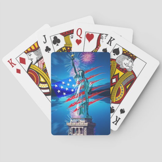 JEU DE CARTES INDÉPENDANCE (dos)