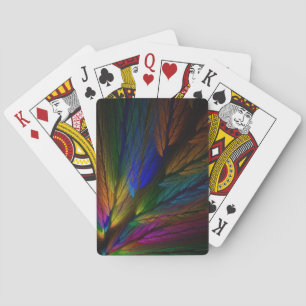 Jeu De Cartes Index standard Cartes de lecture Abstrait Fractal