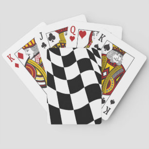 Jeu De Cartes Indicateur À damiers