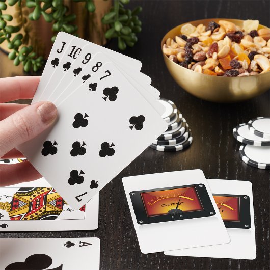 Jeu De Cartes Indicateur de niveau de sortie VU Meter Audio