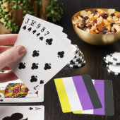 Jeu De Cartes Indicateur Enby (Pride non binaire) (In Situ)