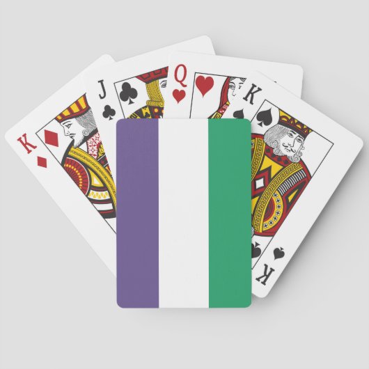 Jeu De Cartes Indicateur Suffragette (dos)