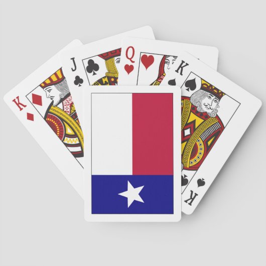 Jeu De Cartes Indicateur Texas Lone Star (dos)