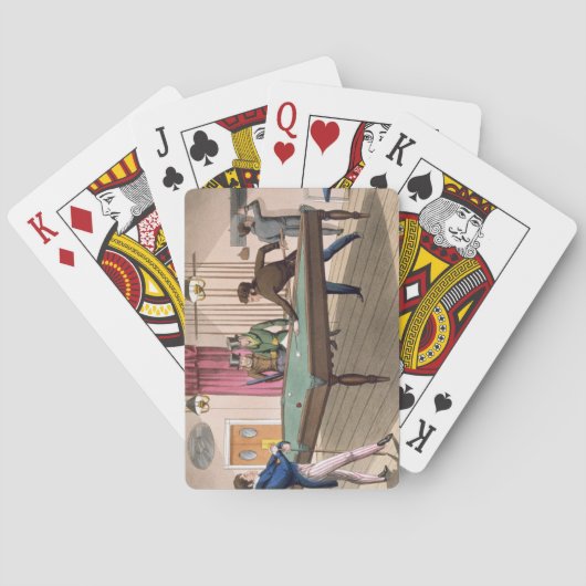 Jeu De Cartes Indifference, plate 6 from 'The Necessary Qualific (dos)