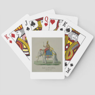 Jeu De Cartes Indra, gravé par Marlet et Cie (litho couleur)