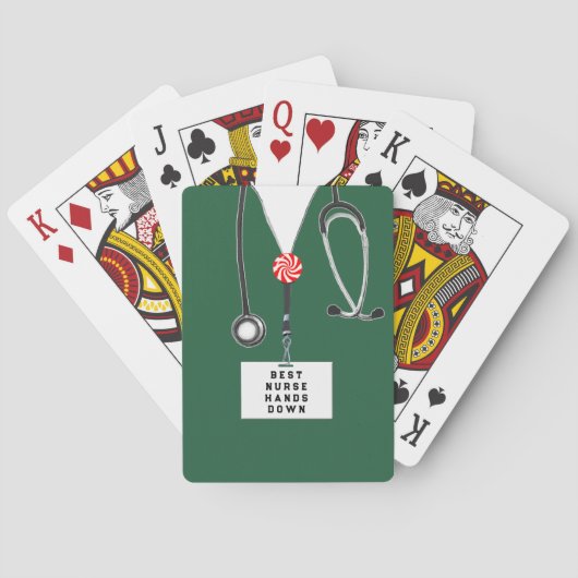 Jeu De Cartes Infirmière fourre-tout (dos)