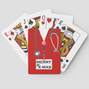 Jeu De Cartes Infirmière Noël cadeau de vacances