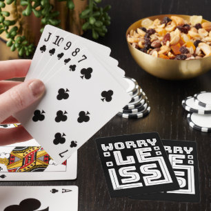 Jeu De Cartes INQUIÉTER MOINS de motivation et d'inspiration