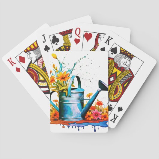 Jeu De Cartes Inspiration de jardin (dos)