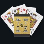 Jeu De Cartes Instructions de Dreidel (parties scintillantes<br><div class="desc">Amusement et manière commode de maintenir des instructions pour jouer le jeu des enfants juifs du dreidel actuelles ! Hanoukka gentil ou cadeau ou cadeau de Mitzvah. En outre disponible dans les parties scintillantes argentées ou le starburst bleu.</div>