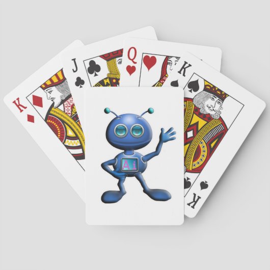 Jeu De Cartes Intelligence artificielle (dos)