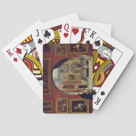 Jeu De Cartes Intérieur de l'établissement royal, pendant le (dos)