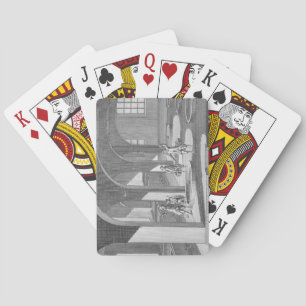 Jeu De Cartes Interior of a Soap Factory, illustration for en