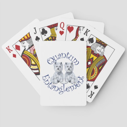 Jeu De Cartes Intrication Quantique de Westies (dos)