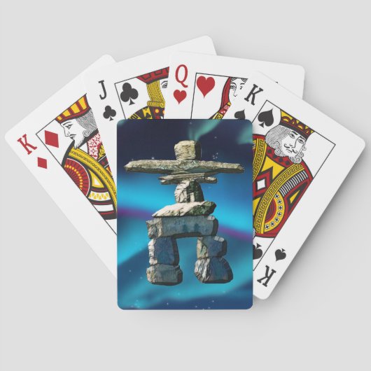 Jeu De Cartes Inukshuk Native American Spirit Stones (dos)