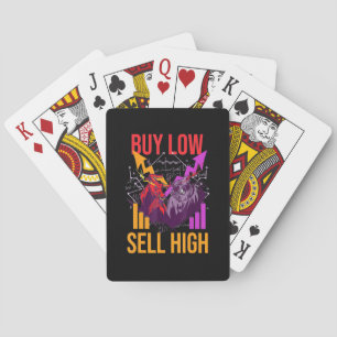 Jeu De Cartes Investisseur Acheter Faible Vente Élevée
