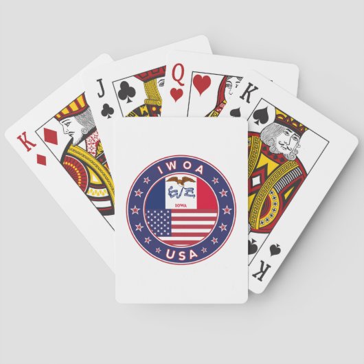 Jeu De Cartes Iowa (dos)