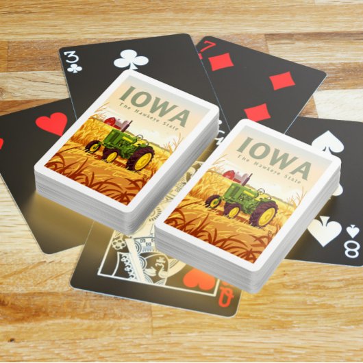 Jeu De Cartes Iowa vintage