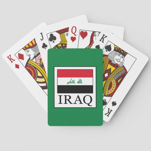 Jeu De Cartes Irak (dos)