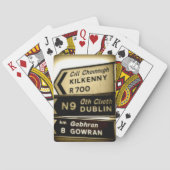 Jeu De Cartes Ireland Roadside Signs (dos)