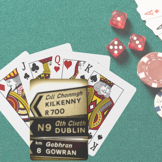 Jeu De Cartes Ireland Roadside Signs
