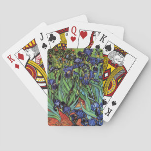 Jeu De Cartes Irises de Vincent van Gogh, Jardin Vintage