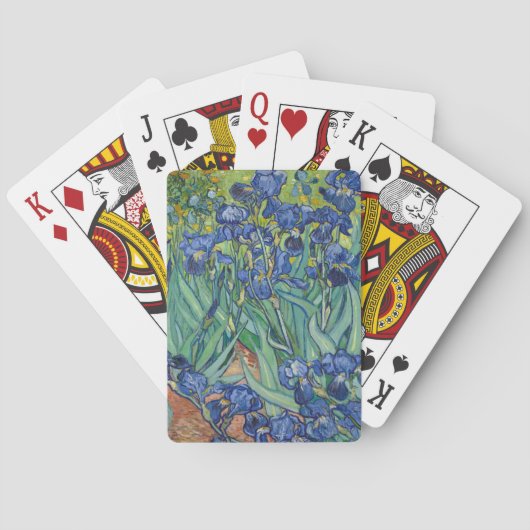 Jeu De Cartes Irises par Van Gogh (dos)