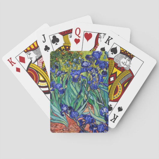 Jeu De Cartes Irises par Vincent van Gogh (dos)