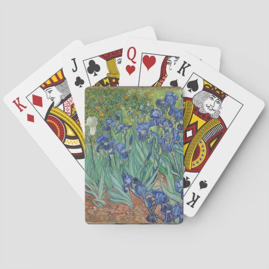 Jeu De Cartes Irises par Vincent Van Gogh (dos)