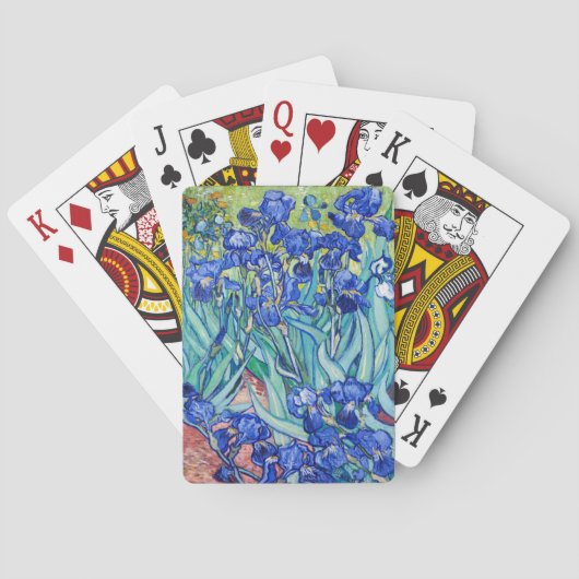 Jeu De Cartes Irises Vincent van Gogh (dos)