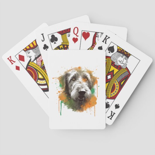 Jeu De Cartes Irish Wolfhound (dos)