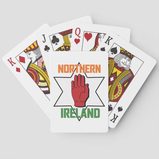 Jeu De Cartes Irlande du Nord (dos)