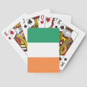 Jeu De Cartes Irlande National Flag, standard irlandais, bannièr (dos)