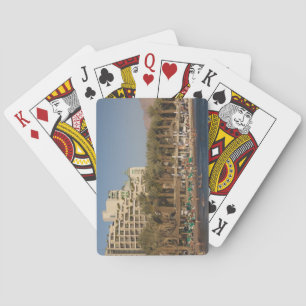 Jeu De Cartes Israël, le Néguev, Eilat, bord de mer de la mer Ro