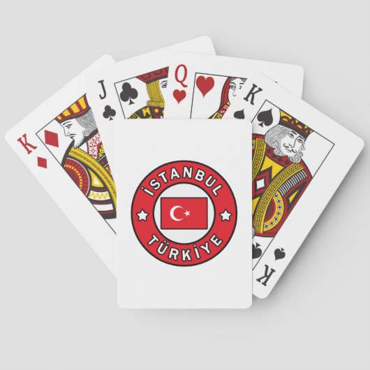 Jeu De Cartes Istanbul Turkiye (dos)