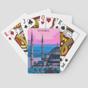 Jeu De Cartes Istanbul Turquie Sainte-Sophie Architecture
