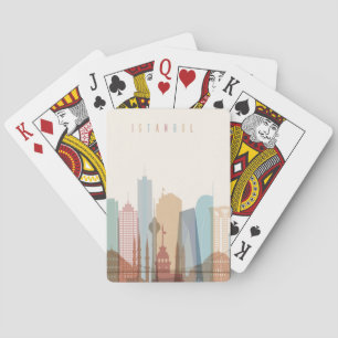 Jeu De Cartes Istanbul, Turquie   Ville Skyline