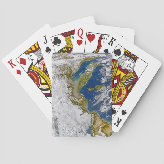 Jeu De Cartes Italie Et Mer Adriatique. (dos)