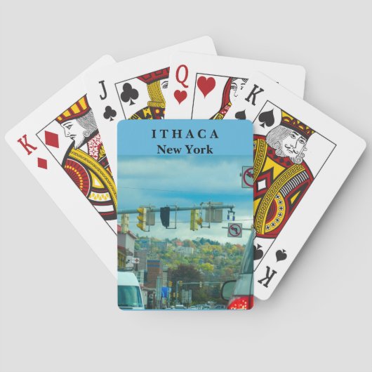 JEU DE CARTES ITHACA NEW YORK (dos)