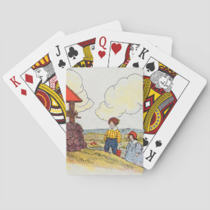 Jeu De Cartes Jack et Jill montèrent la colline Nursery Rhyme