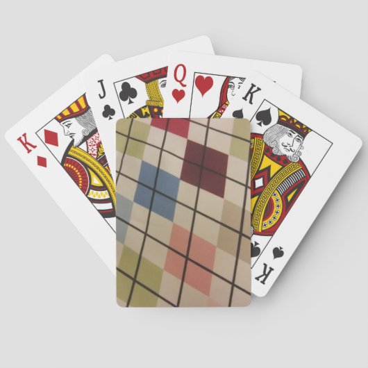 Jeu De Cartes Jacquard (dos)