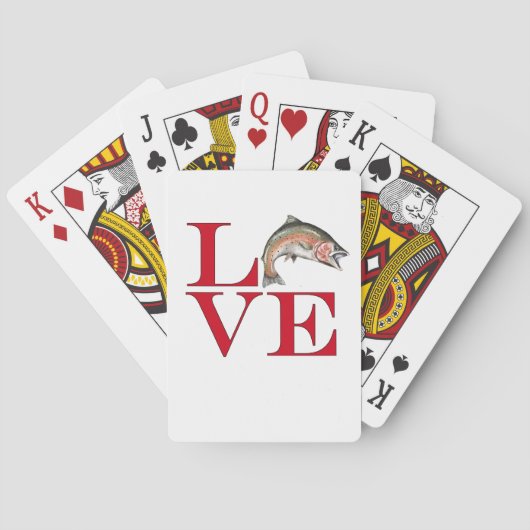 Jeu De Cartes J'adore la truite (dos)
