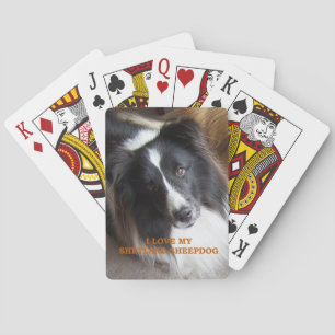 Jeu De Cartes J'adore mon Shetland Sheepdog