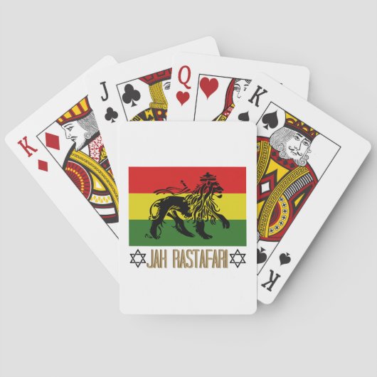 Jeu De Cartes Jah Rastafari (dos)